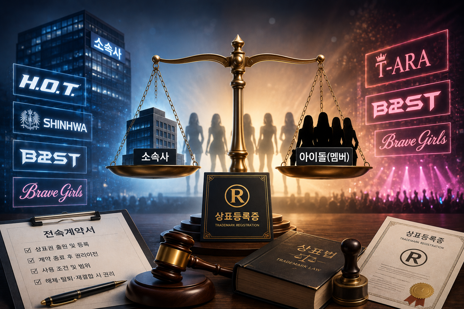 아이돌명칭상표권